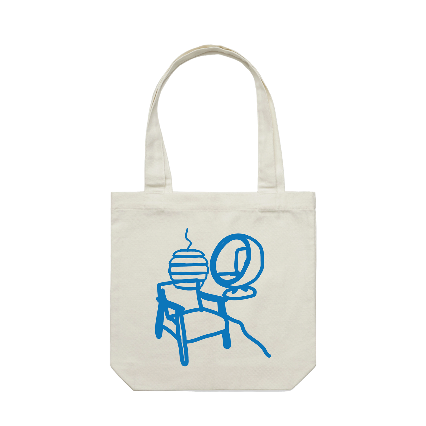 Living Room Sketch Tote Bag