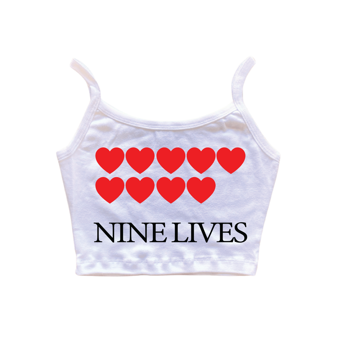 Nine Lives Women's Spaghetti Baby Rib