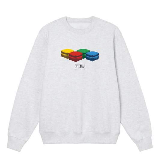 Multi-Color Ottoman Crewneck