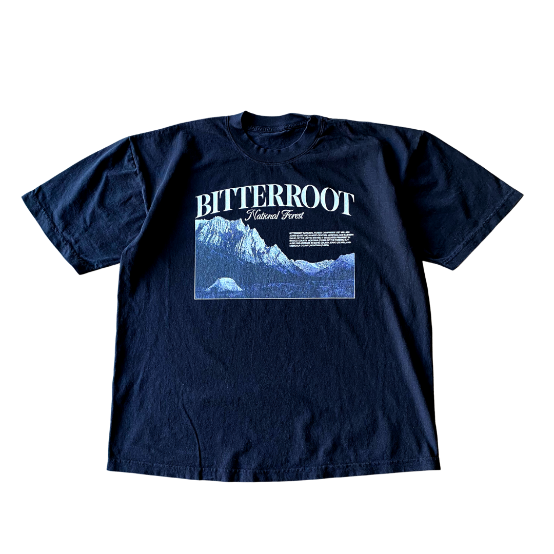 T-shirt de la forêt nationale de Bitterroot