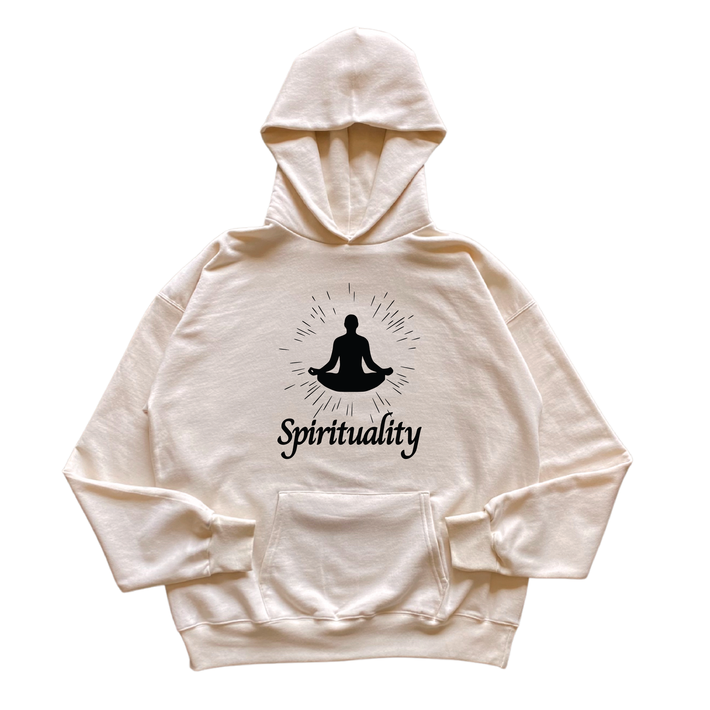 Spirituality Text Hoodie