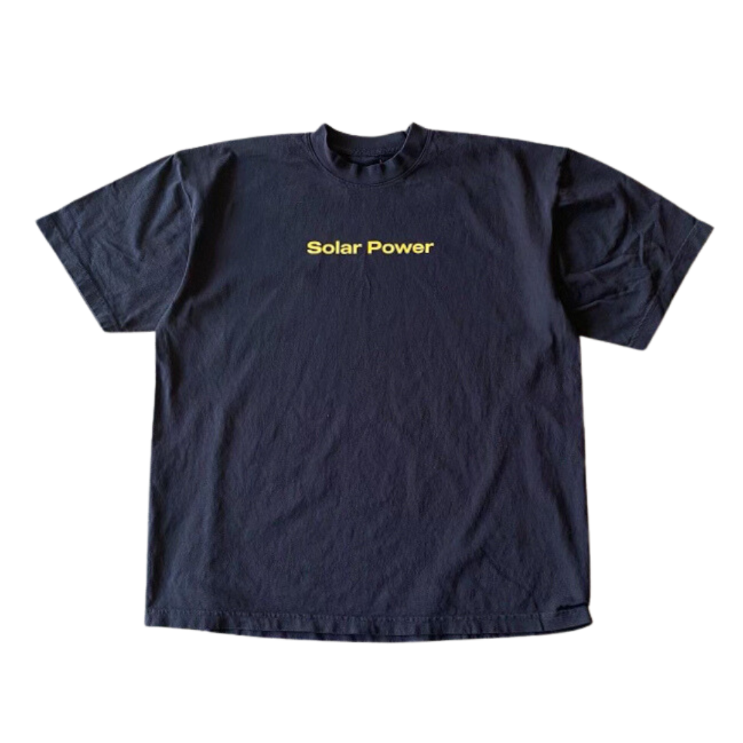 Solarenergie-Text-T-Shirt