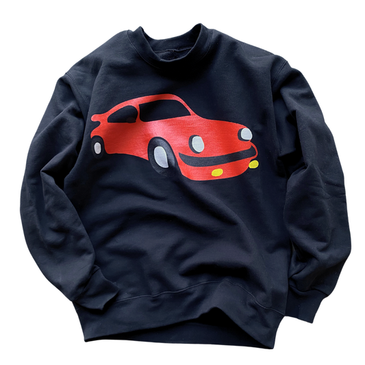 Red Sports Car Crewneck