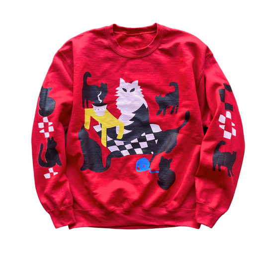 Cat Family Crewneck