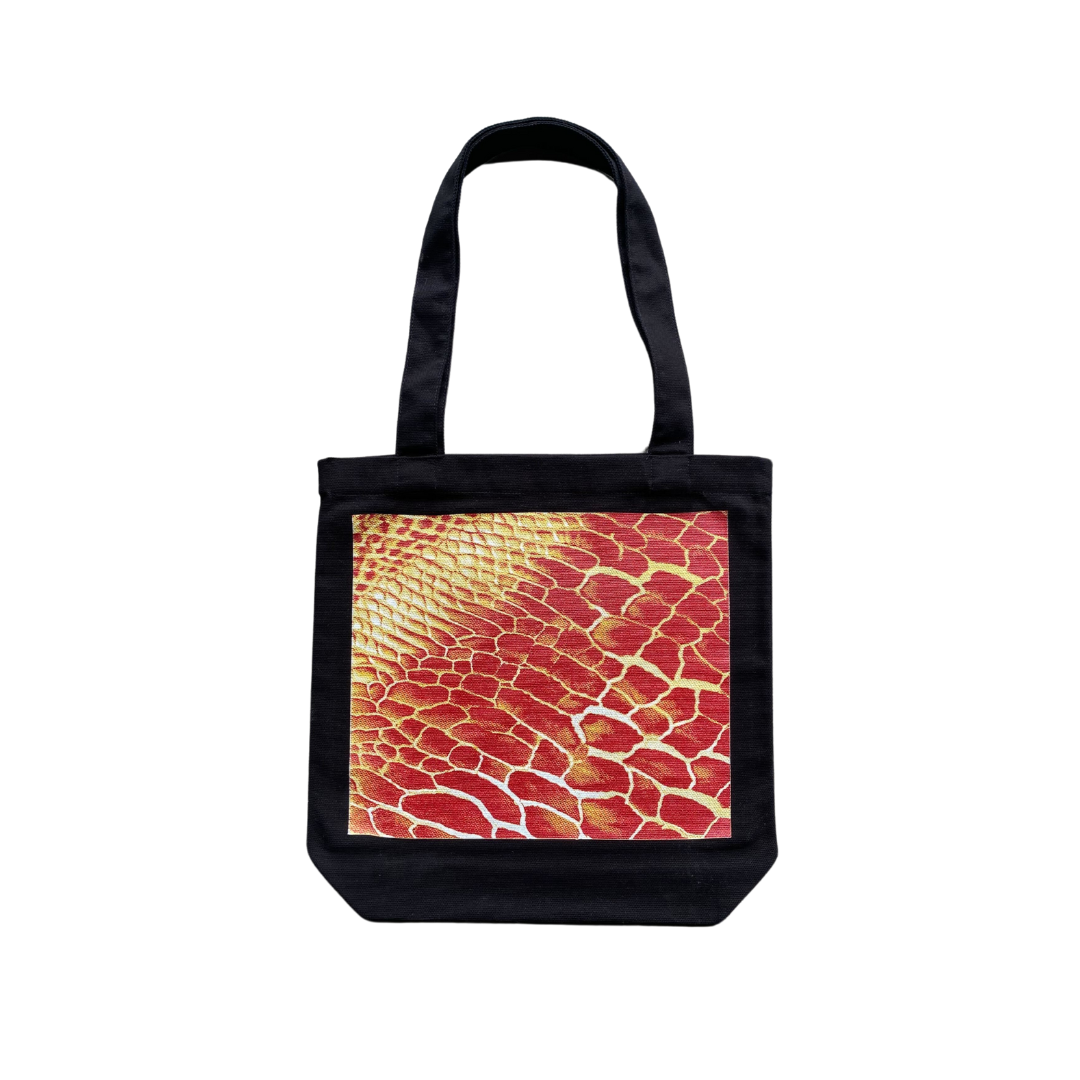 Snake Skin Tote Bag