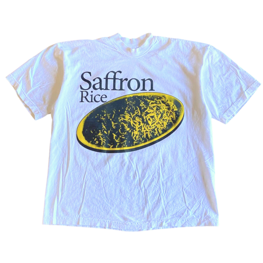 T-shirt de riz au safran