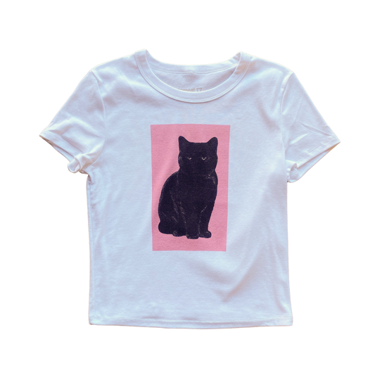 Black Cat Women's Baby Rib