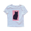 Black Cat Women's Baby Rib