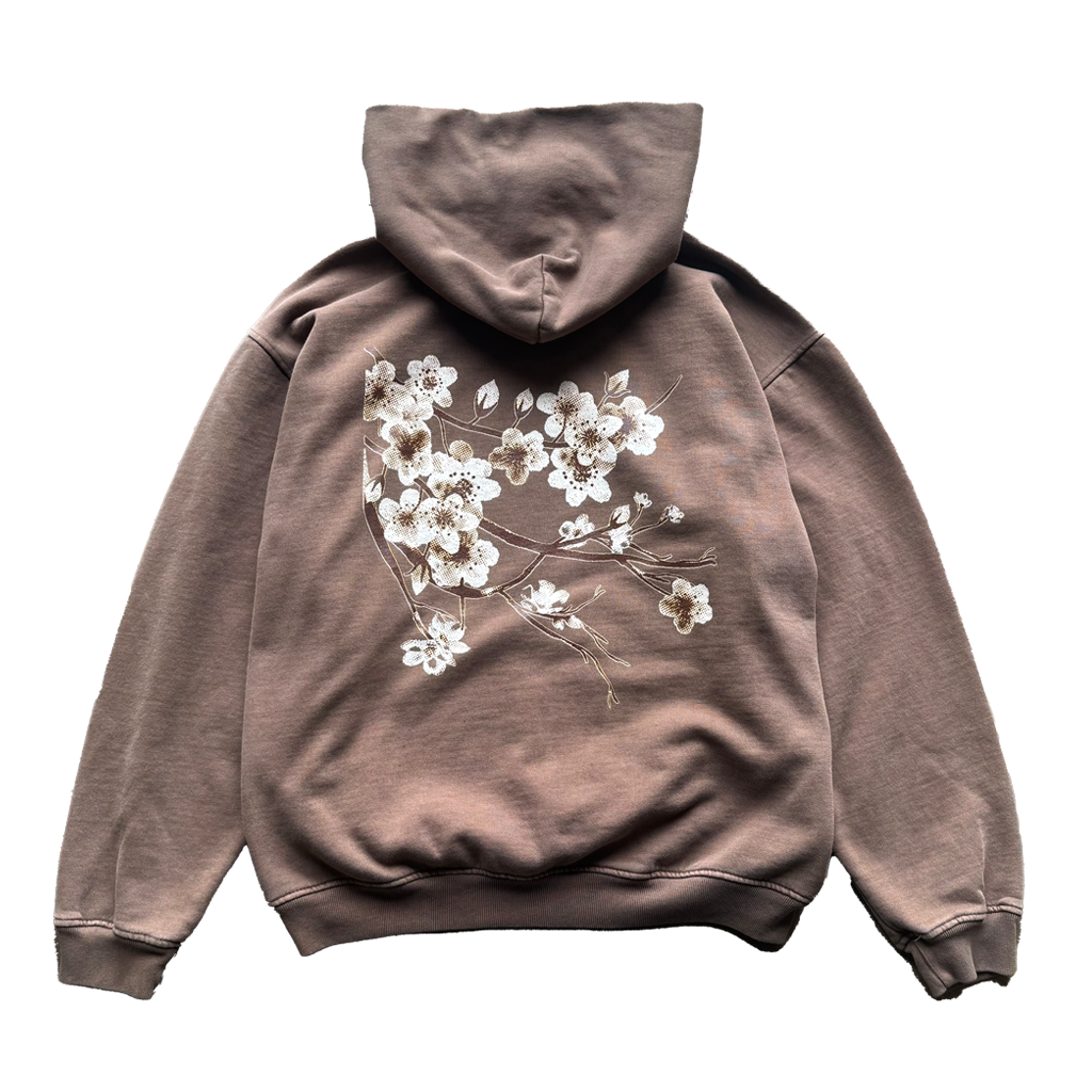 Blossom Hoodie Mocha