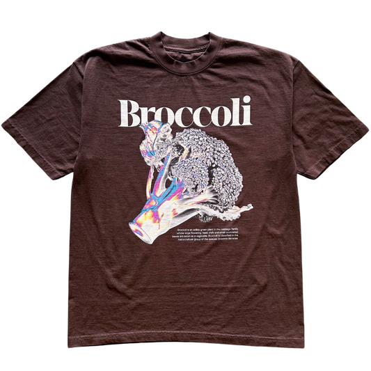 T-shirt brocoli chromé