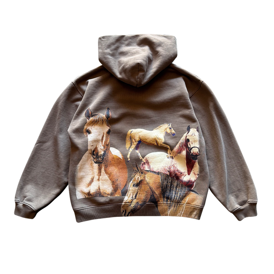 Horse Still v2 Heavy Hoodie