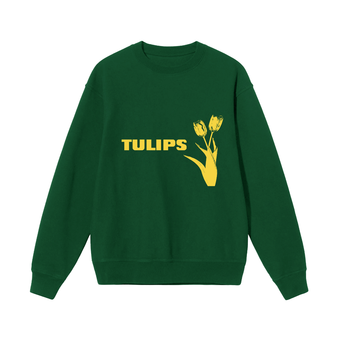 Tulips Yellow Crewneck