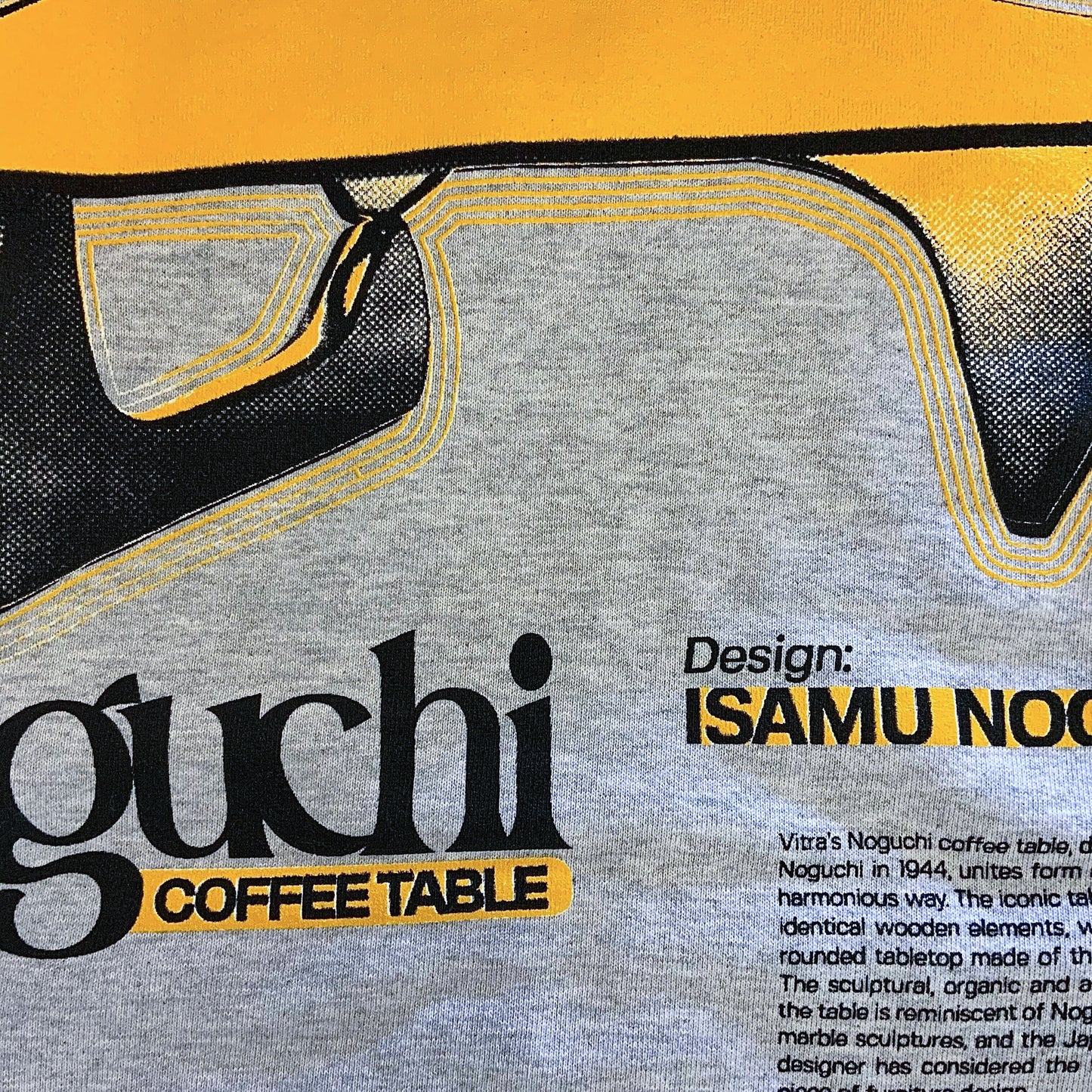 Noguchi Coffee Table Hoodie Ash