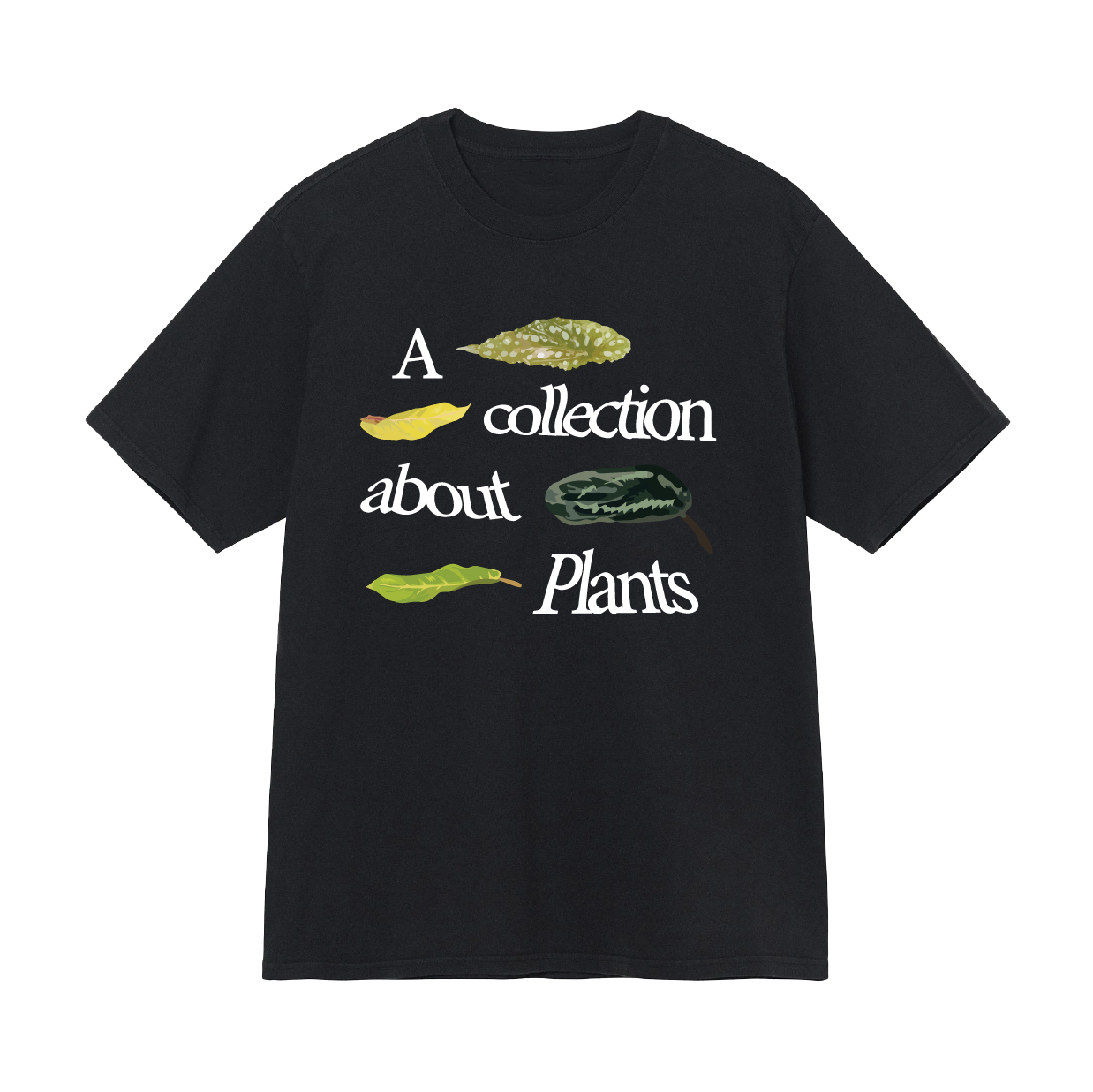 Pflanzen-Sammlungs-T-Shirt