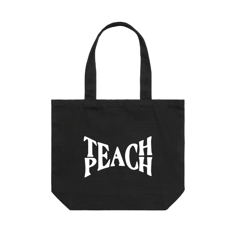 Teach Peach Tote Bag