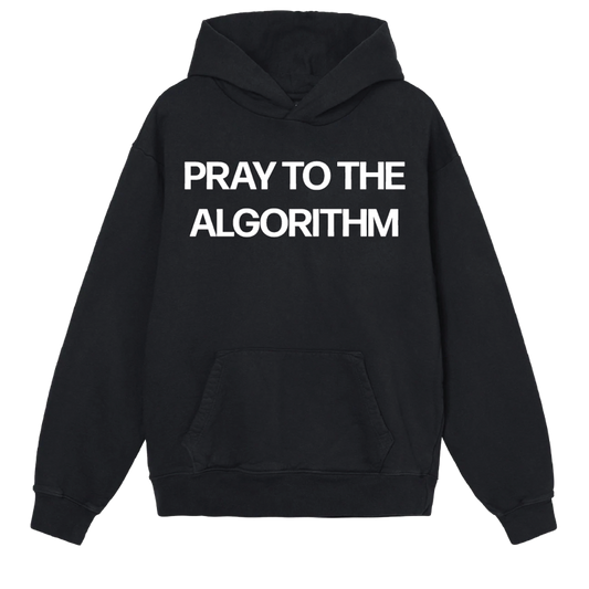Bete zum Algorithmus-Hoodie