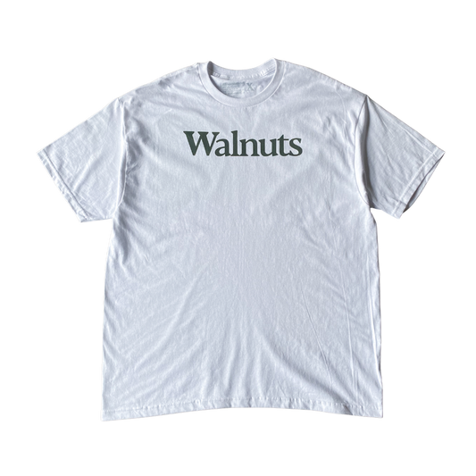 Walnuss-Text-T-Shirt