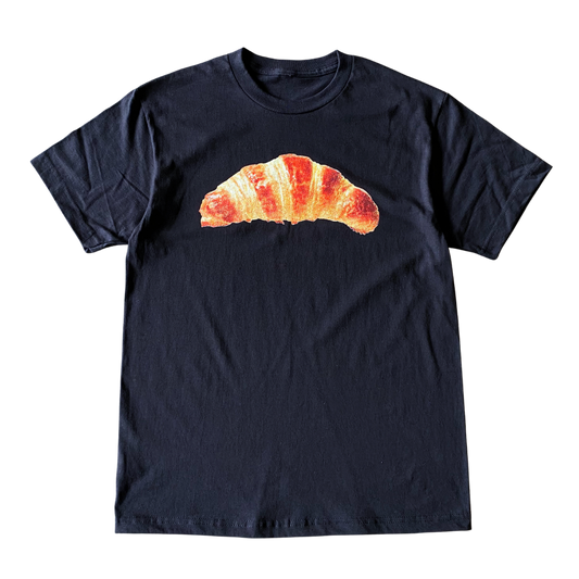 Einzelnes Croissant-T-Shirt