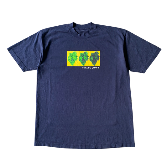 Senfgrünes T-Shirt