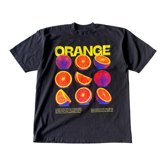 Orangefarbenes T-Shirt