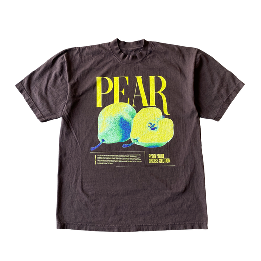 Birnen-Frucht-Querschnitt-T-Shirt