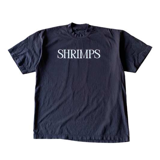 T-shirt texte crevettes