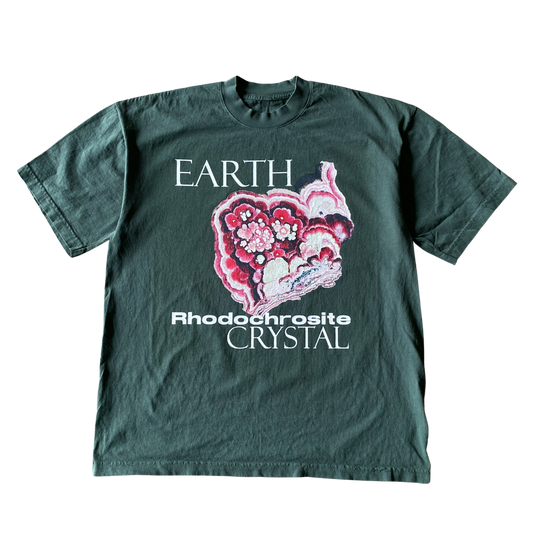 T-shirt en cristal de terre