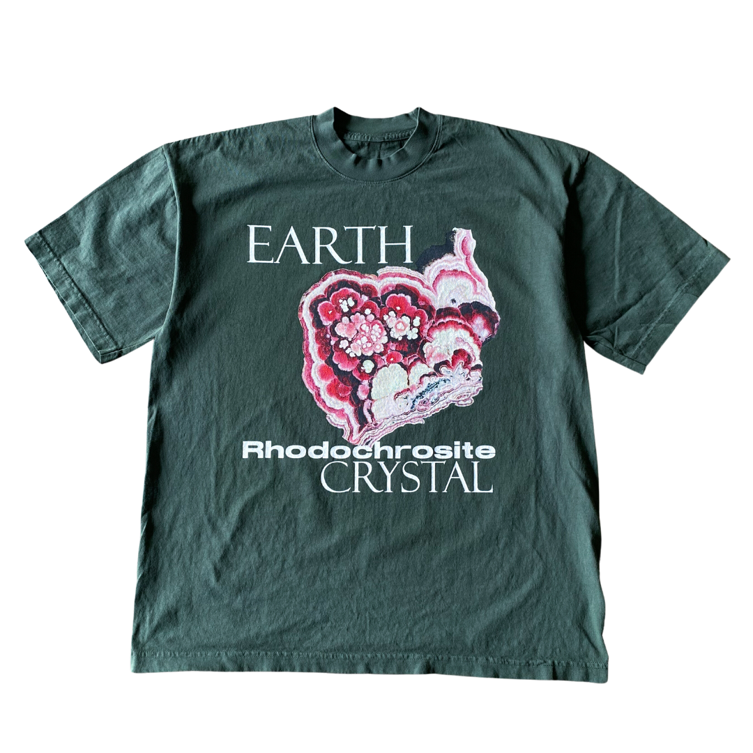 T-shirt en cristal de terre