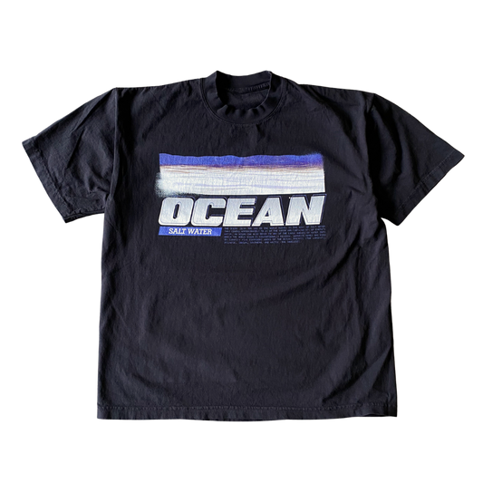 T-shirt océan d'eau salée