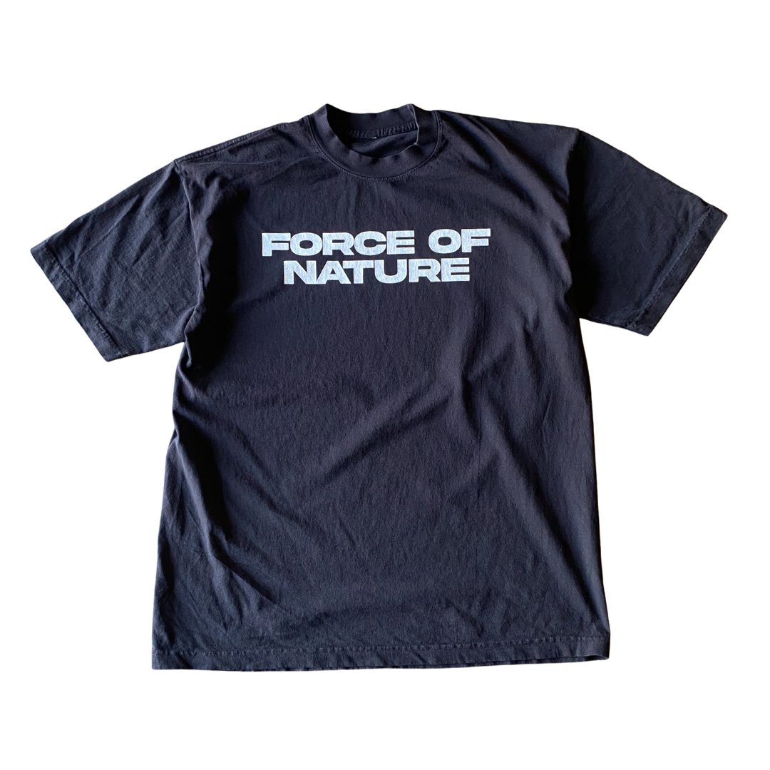T-shirt avec texte Force of Nature