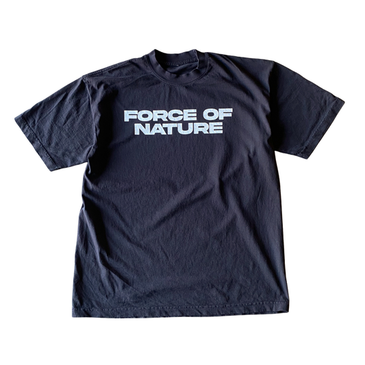 T-shirt avec texte Force of Nature