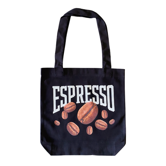 Espressobohnen-Einkaufstasche