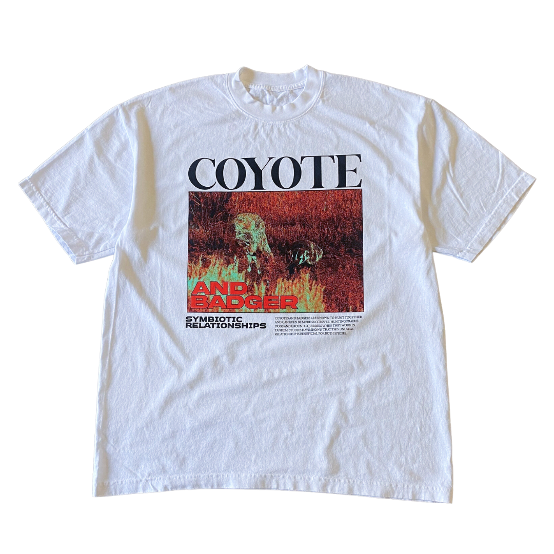 T-shirt Coyote et blaireau v3