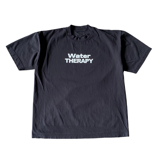 Wassertherapie-Text-T-Shirt