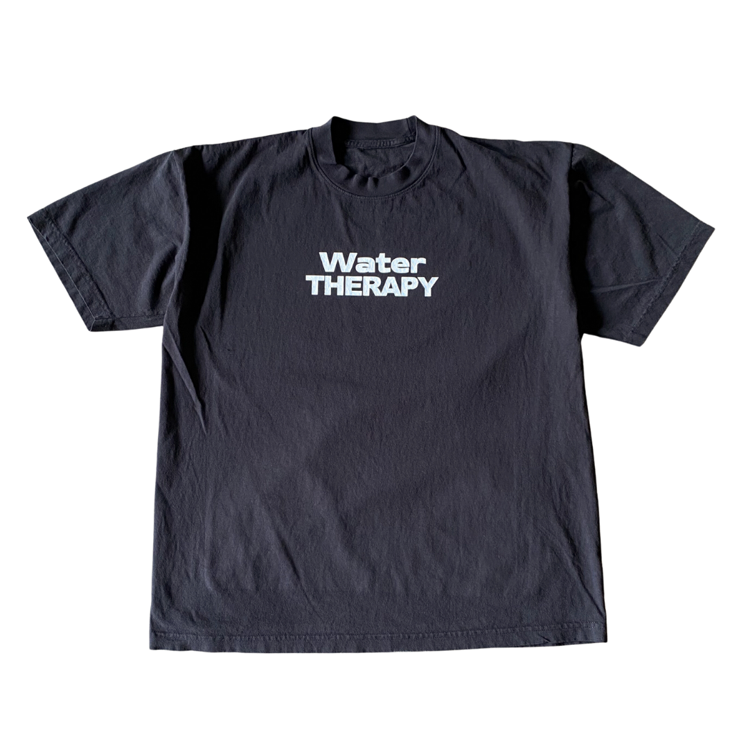 Wassertherapie-Text-T-Shirt
