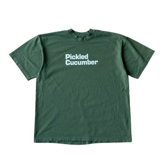 Eingelegtes Gurken-Text-T-Shirt