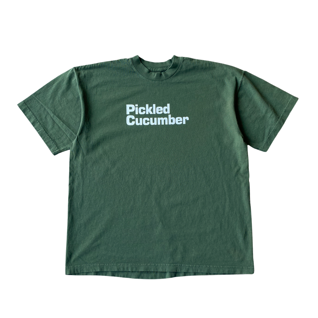Eingelegtes Gurken-Text-T-Shirt