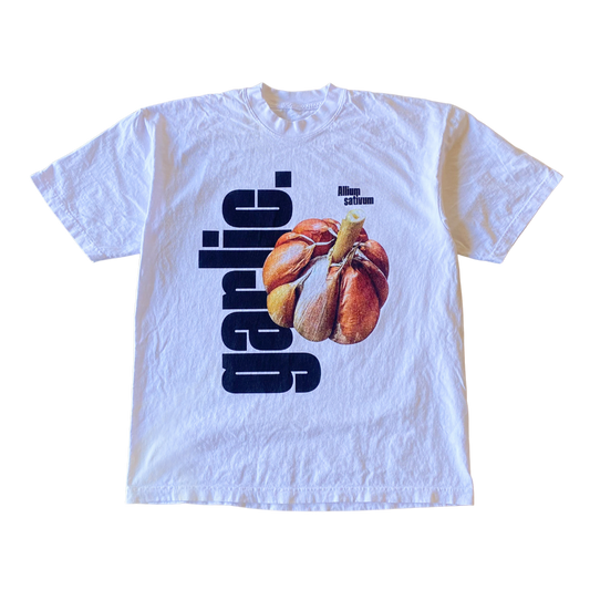Knoblauch-Beilagen-T-Shirt