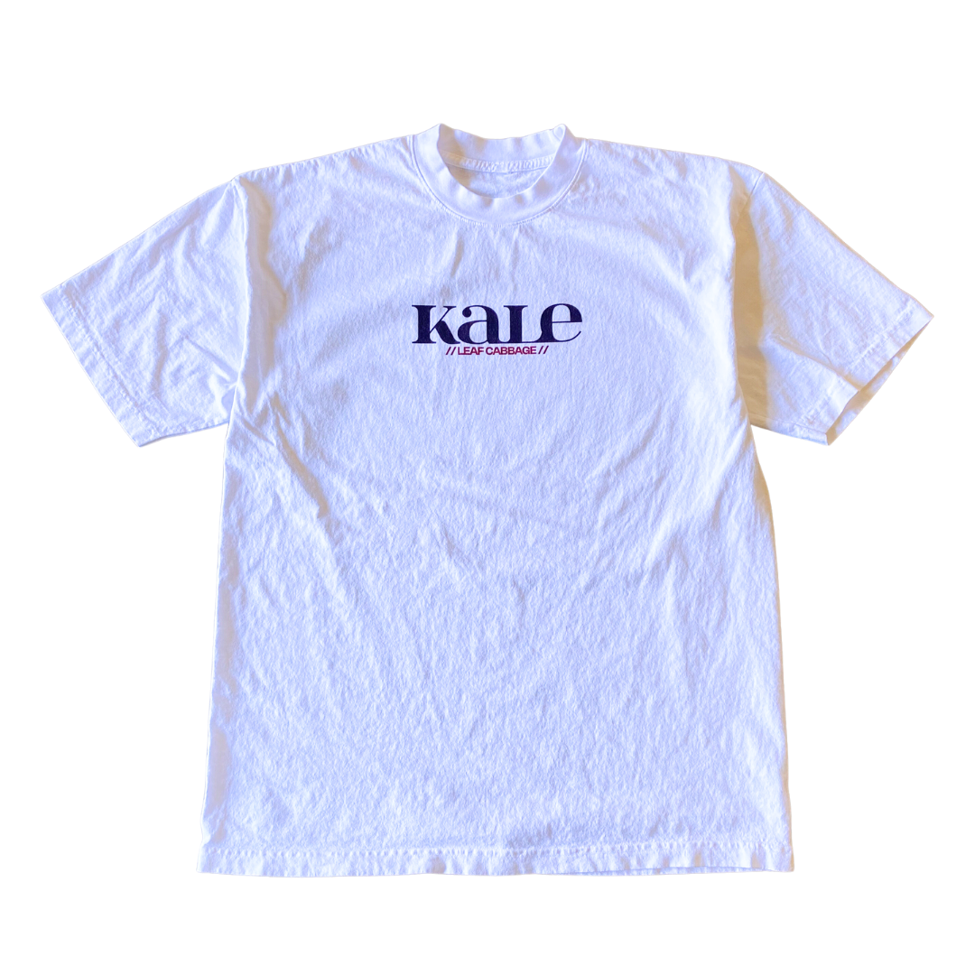 T-shirt Kale Text