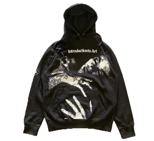 Introduction to Art Hoodie Black