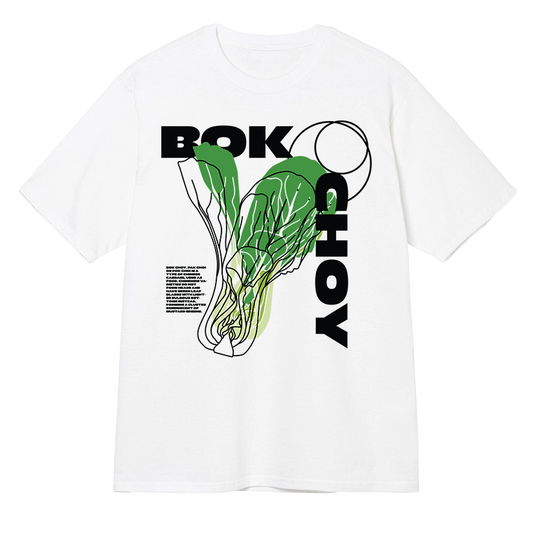 T-shirt croquis Bok Choy