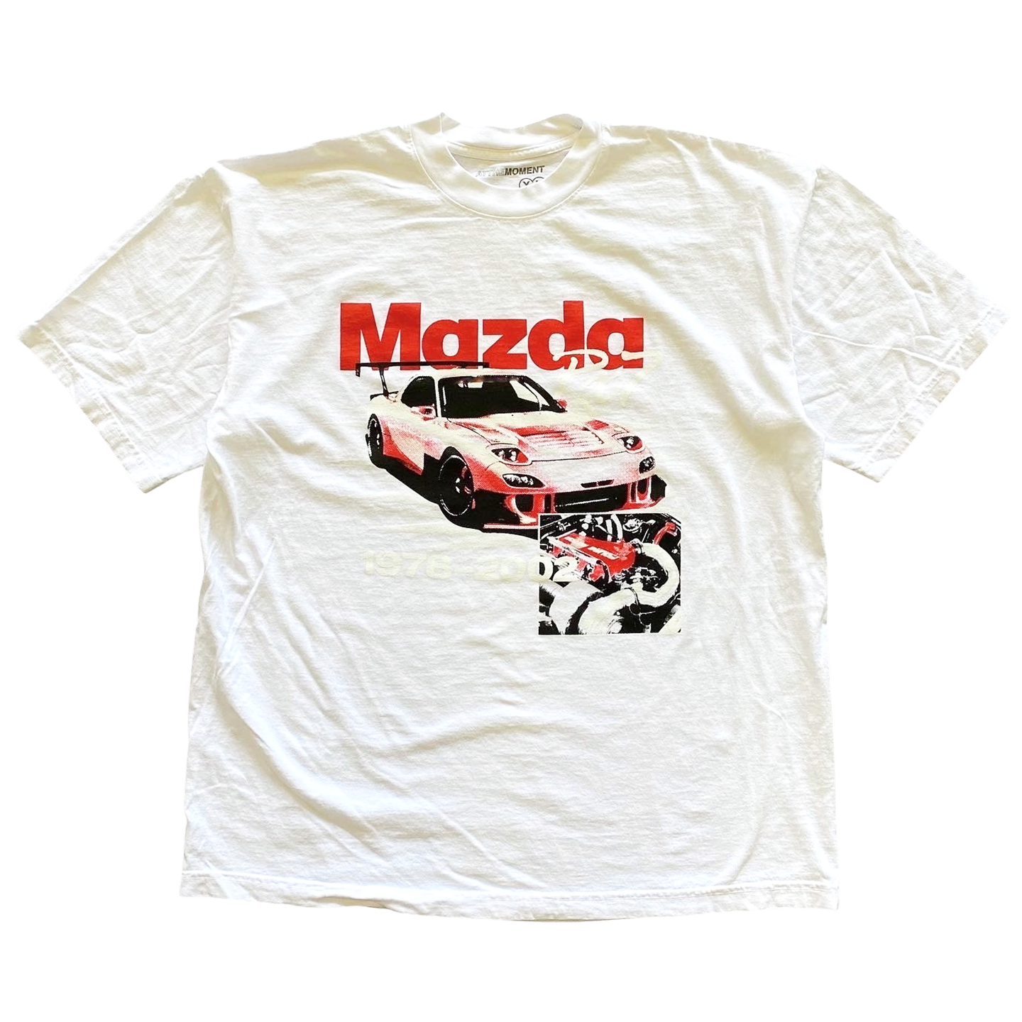 Mazda RX7 Tee White