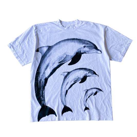 Dolphin Tee White
