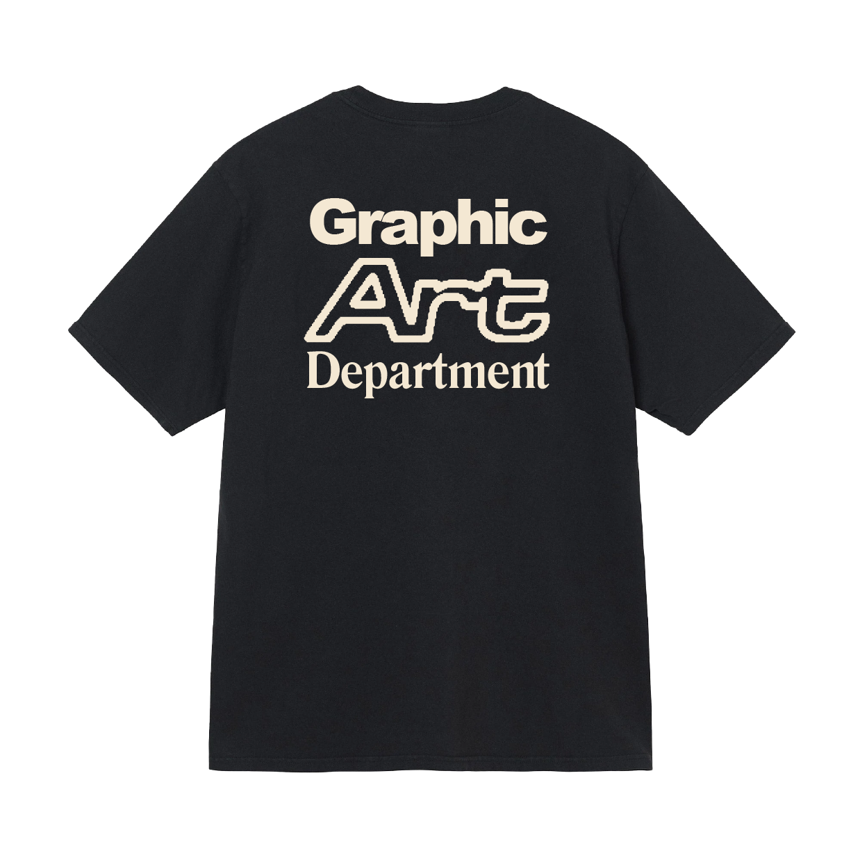 Graphic Art Department Tee Black