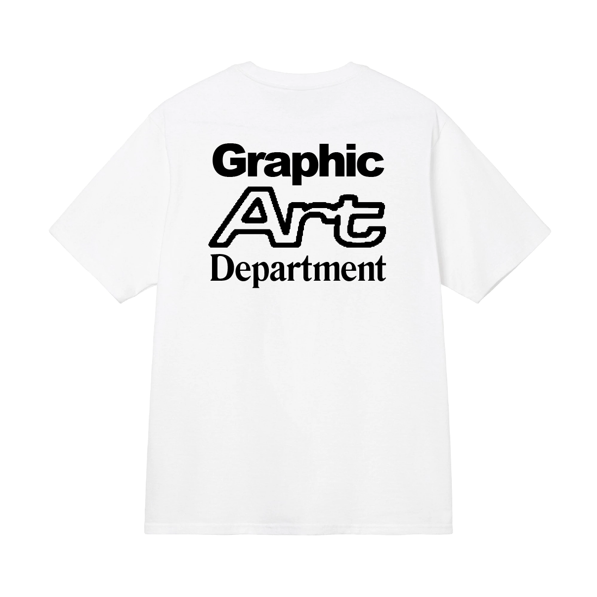 Graphic Art Department Tee White