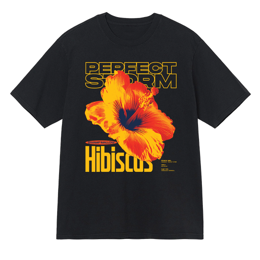 Hibiskus-T-Shirt
