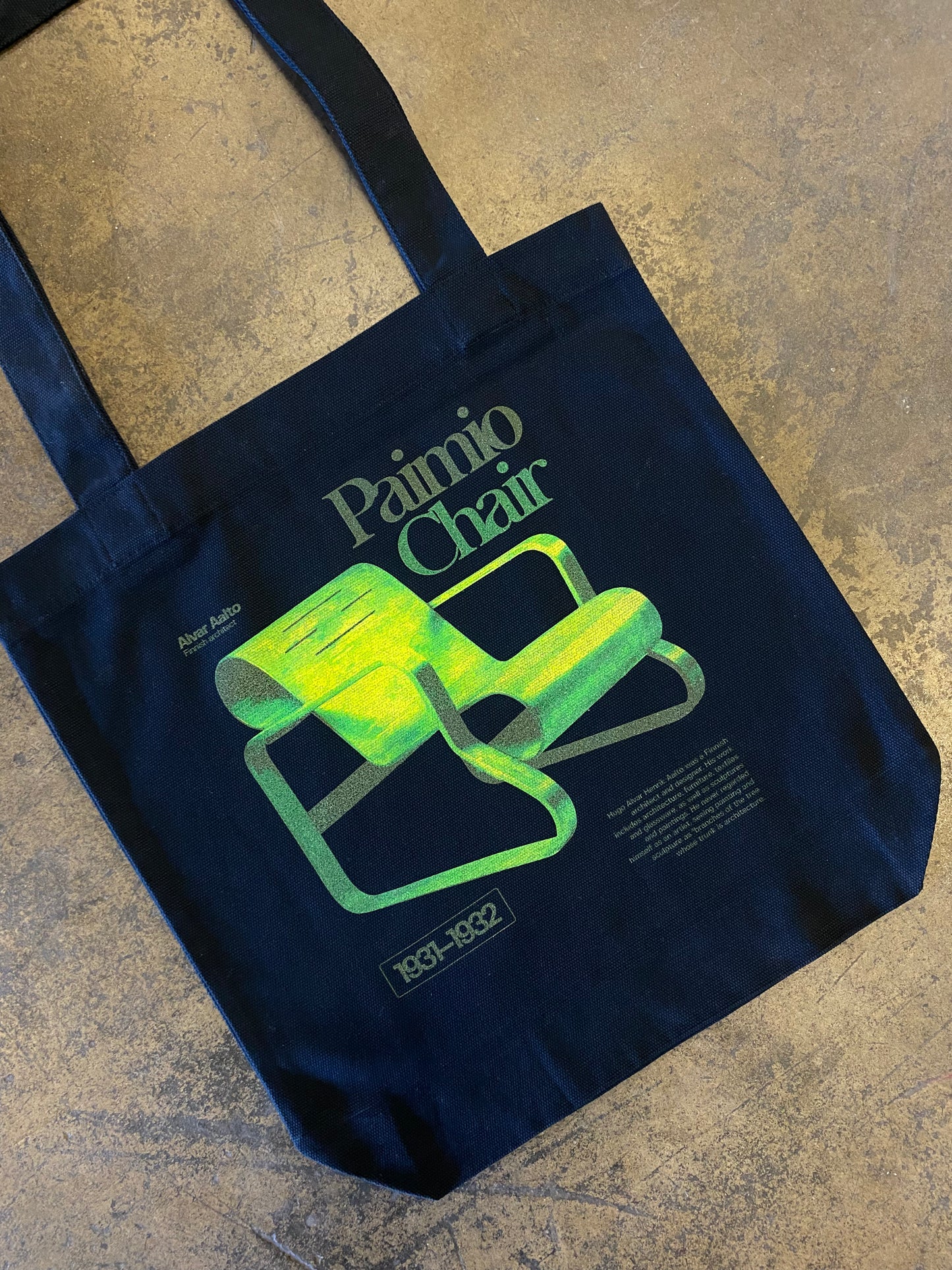 Chaise Paimio Tote bag