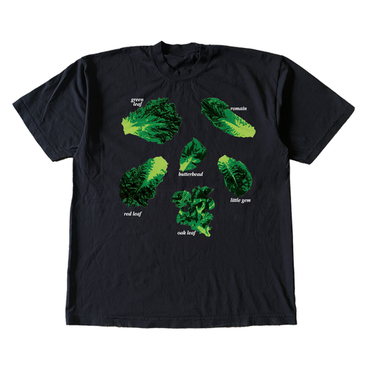 T-shirt à feuilles vertes