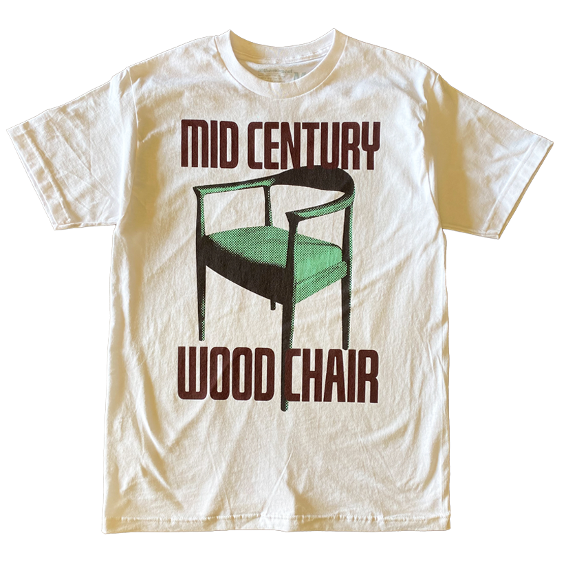 Mid Century Wood Chair Tee