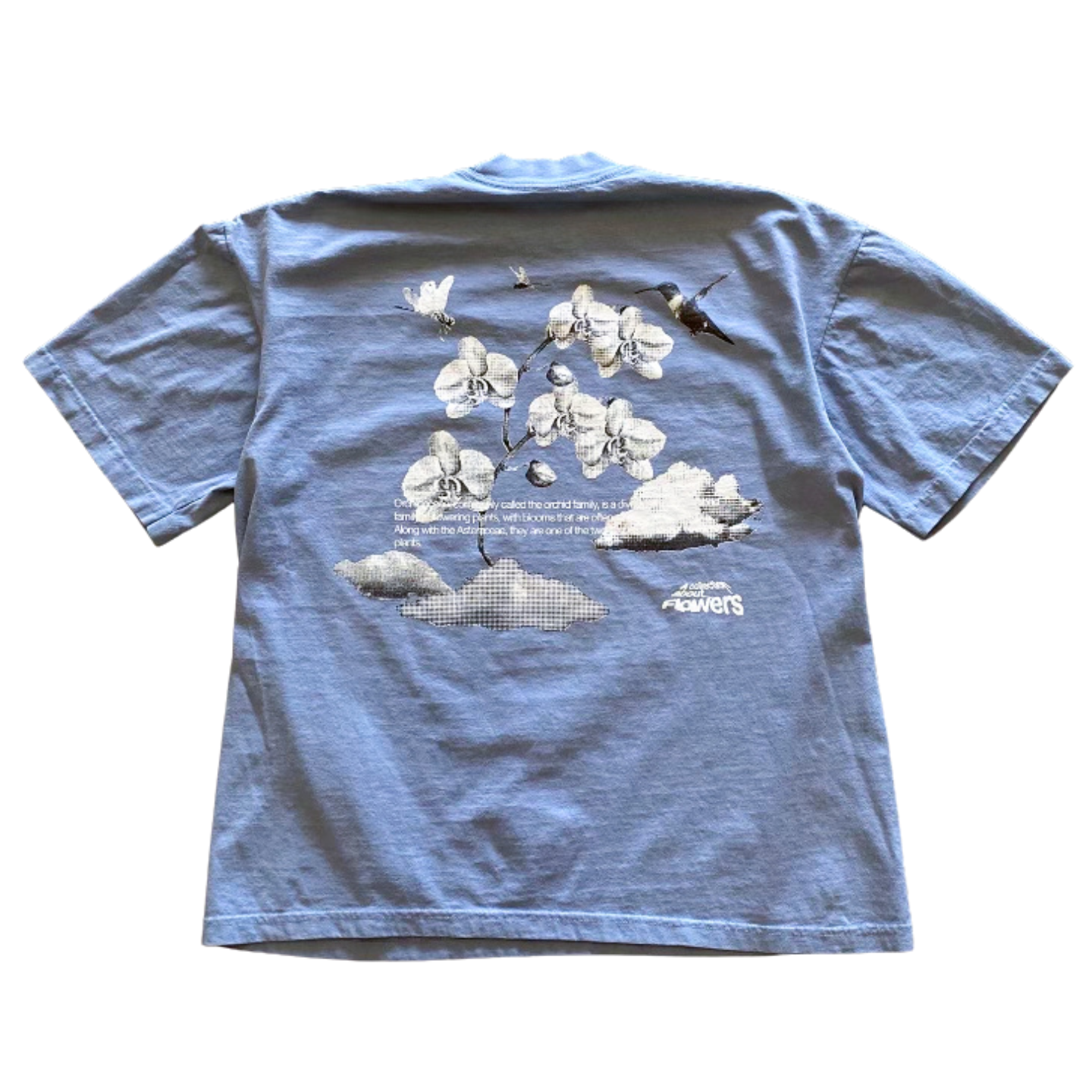 Orchid Tee Blue
